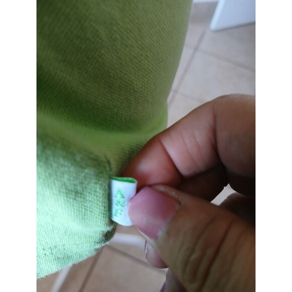 Abercrombie‎ Polo Shirt Girls XL Green Short Sleeve Moose Logo Preppy Youth - Picture 8 of 14